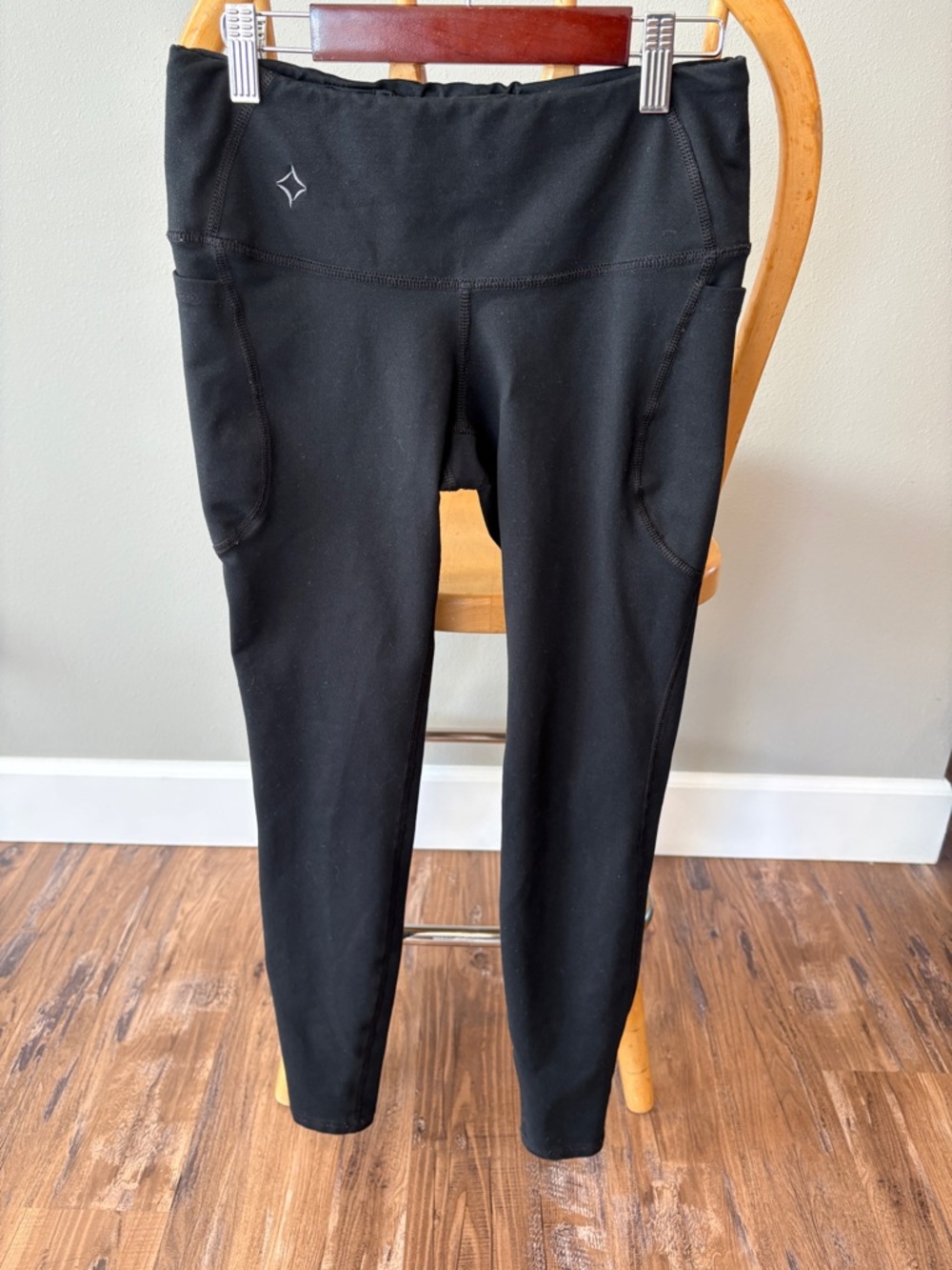 Stonewear Black Full Length leggings with Side Pockets